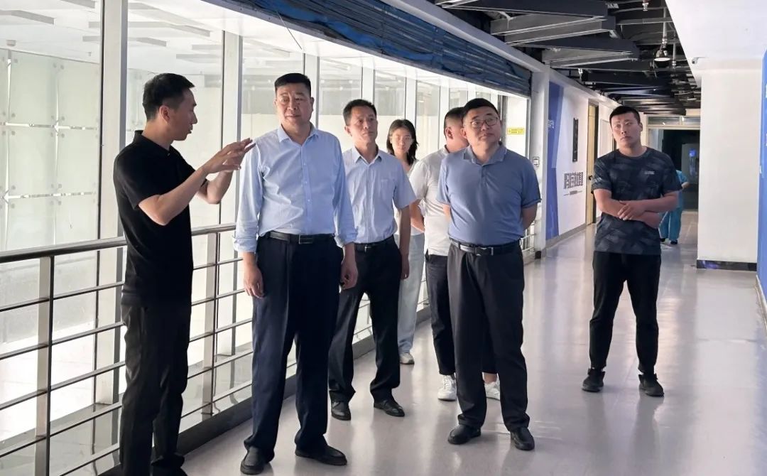 魯西南化工聯盟一行蒞臨黑馬數字技術集團調